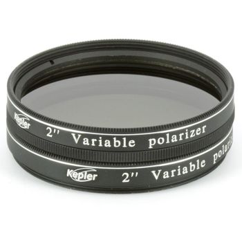 Filtre visuel lunaire polarisant variable - coulant 50,80mm (M48) - Kepler