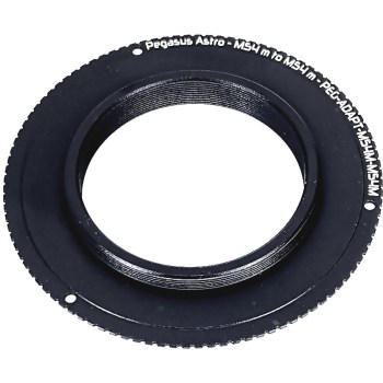 Bague adaptatrice inverseuse M54 mâle avec appui 2mm - PegasusAstro
