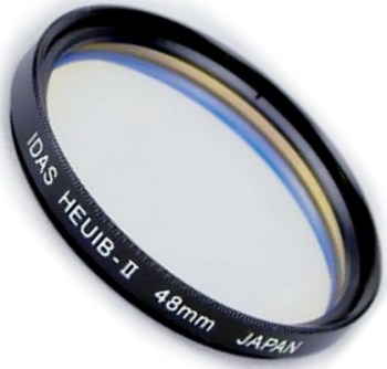 Filtre photo anti-infrarouges UV/IR-Cut + H-alpha HEUIB-II - coulant 50,80mm (M48) - IDAS