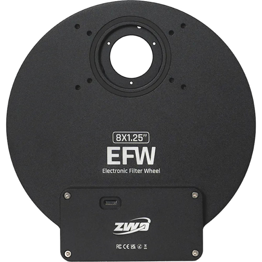 Roue à filtres 8x31,75mm (M28) - motorisée EFW v25 - ZWO